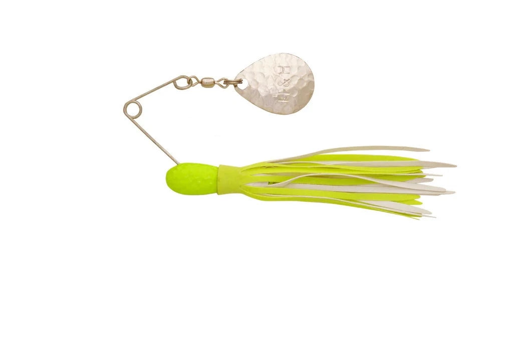Chartreuse/White