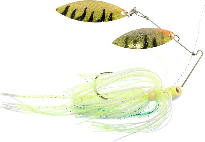 Chartreuse/White/Blue