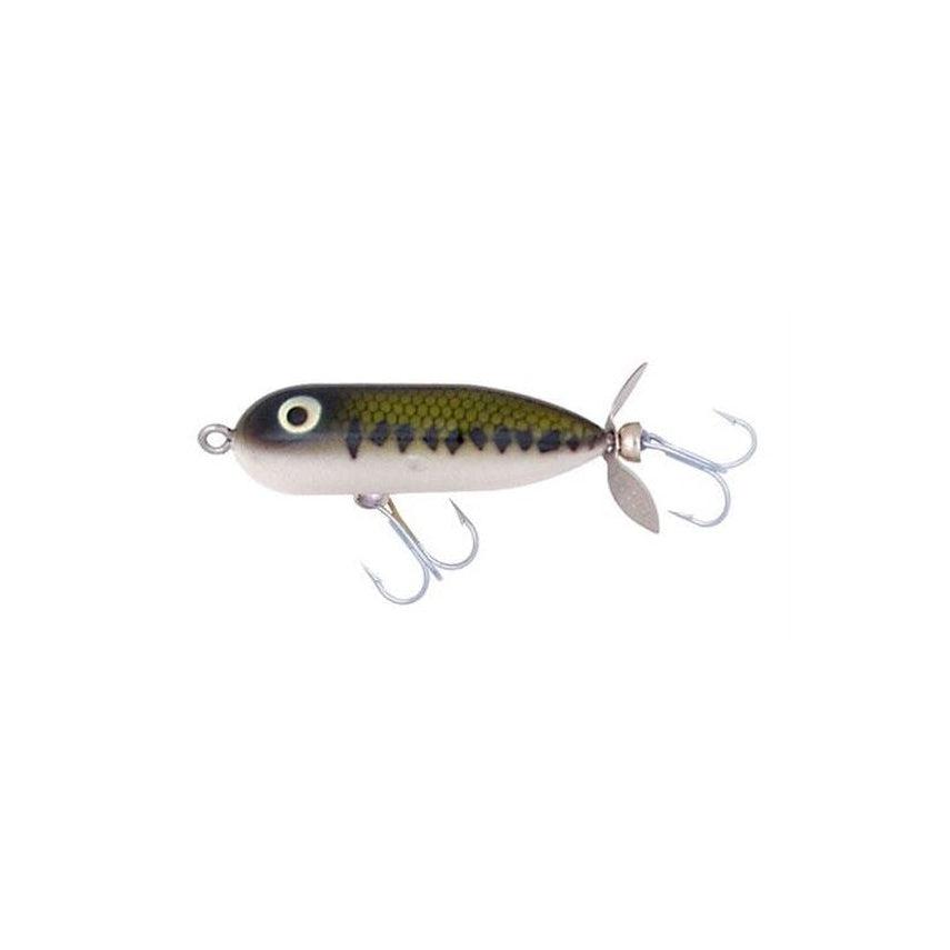 Heddon Tiny Torpedo Black Shiner Glitter