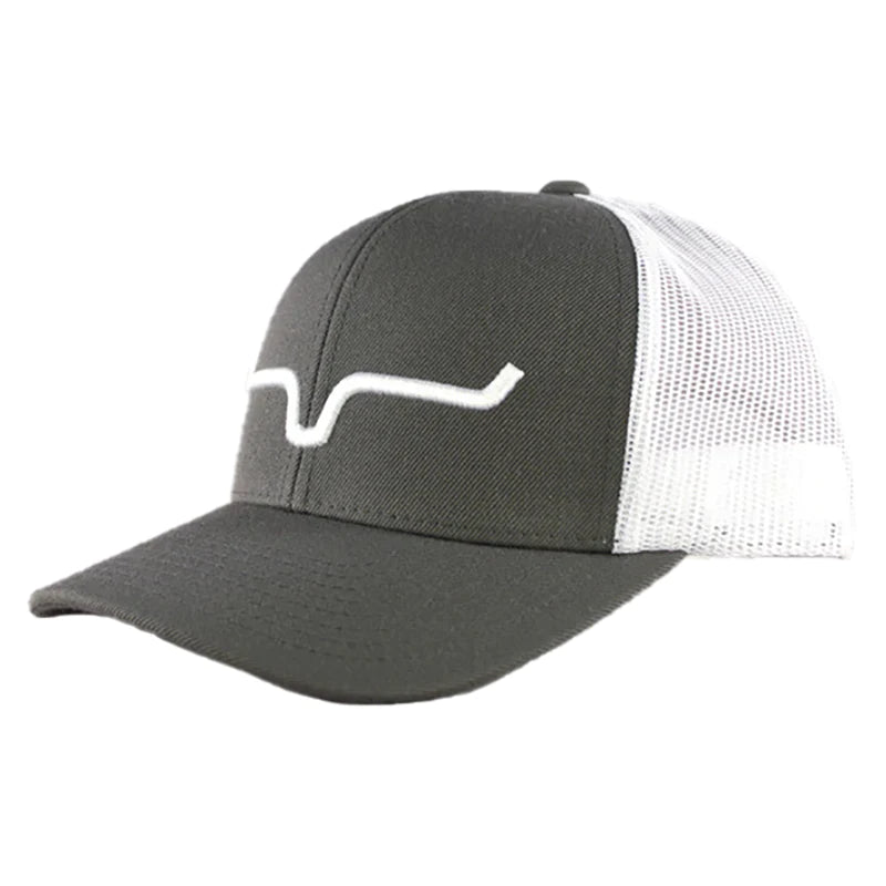 Charcoal/White