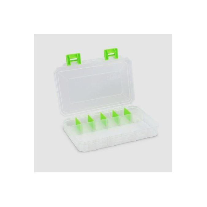 Lure Lock Tackle Box 2 Cavity Medium Clear/Green – SOPRO Gear